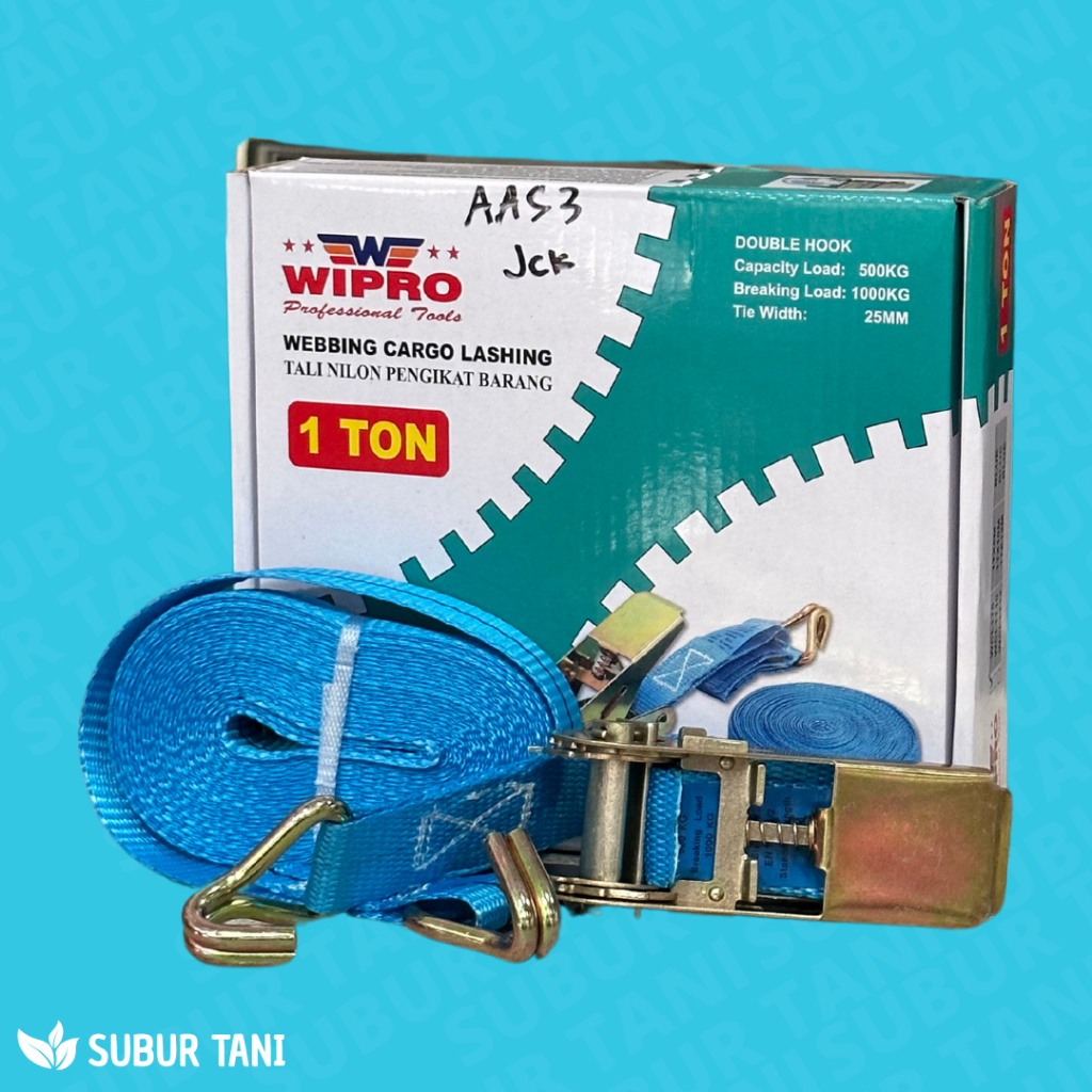 TALI PENGIKAT BARANG WIPRO 1 TON NILON/TALI BARANG WIPRO 1 TON NILON/TREK BELT WIPRO 1 TON NILON
