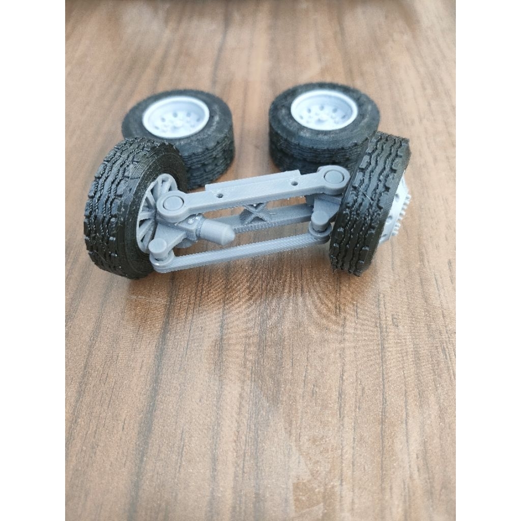 VELG ALCOA, BAN KARET, TEROT  BUS MINIATUR