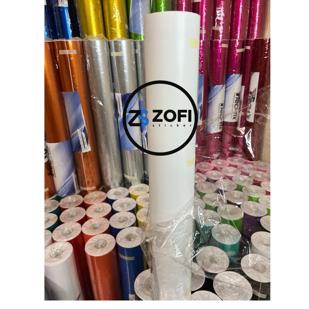 stiker skotlet putih dop skiter matte