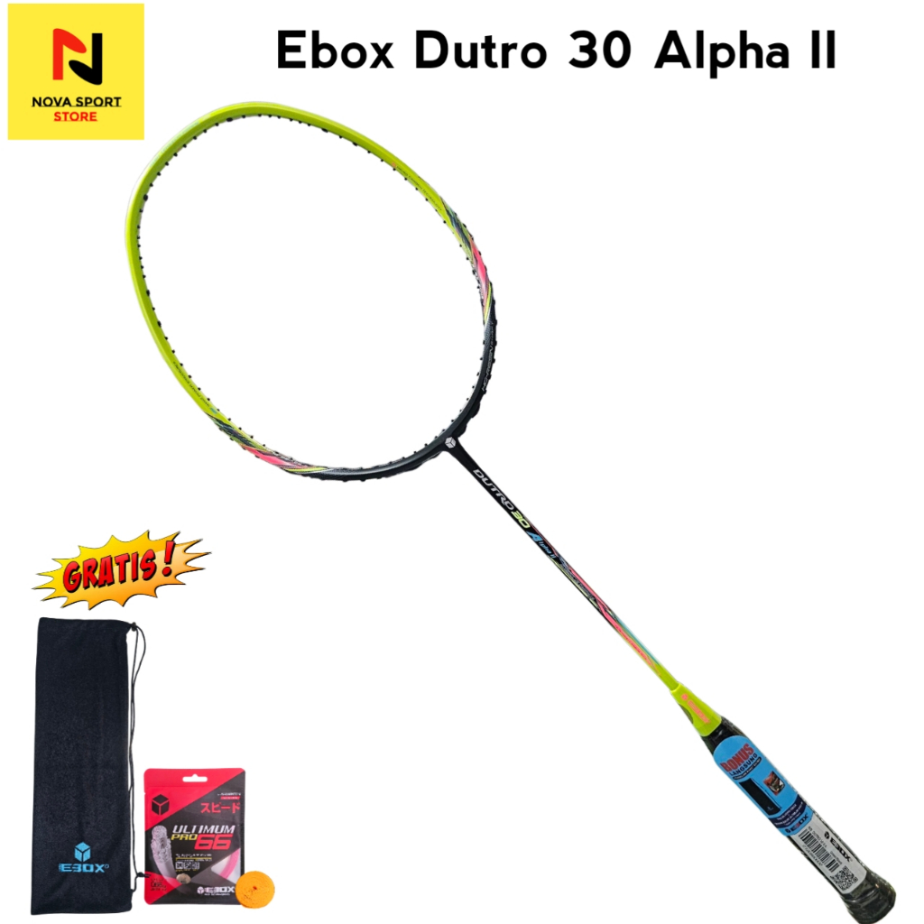 Raket Badminton Ebox Dutro 30 Gen II