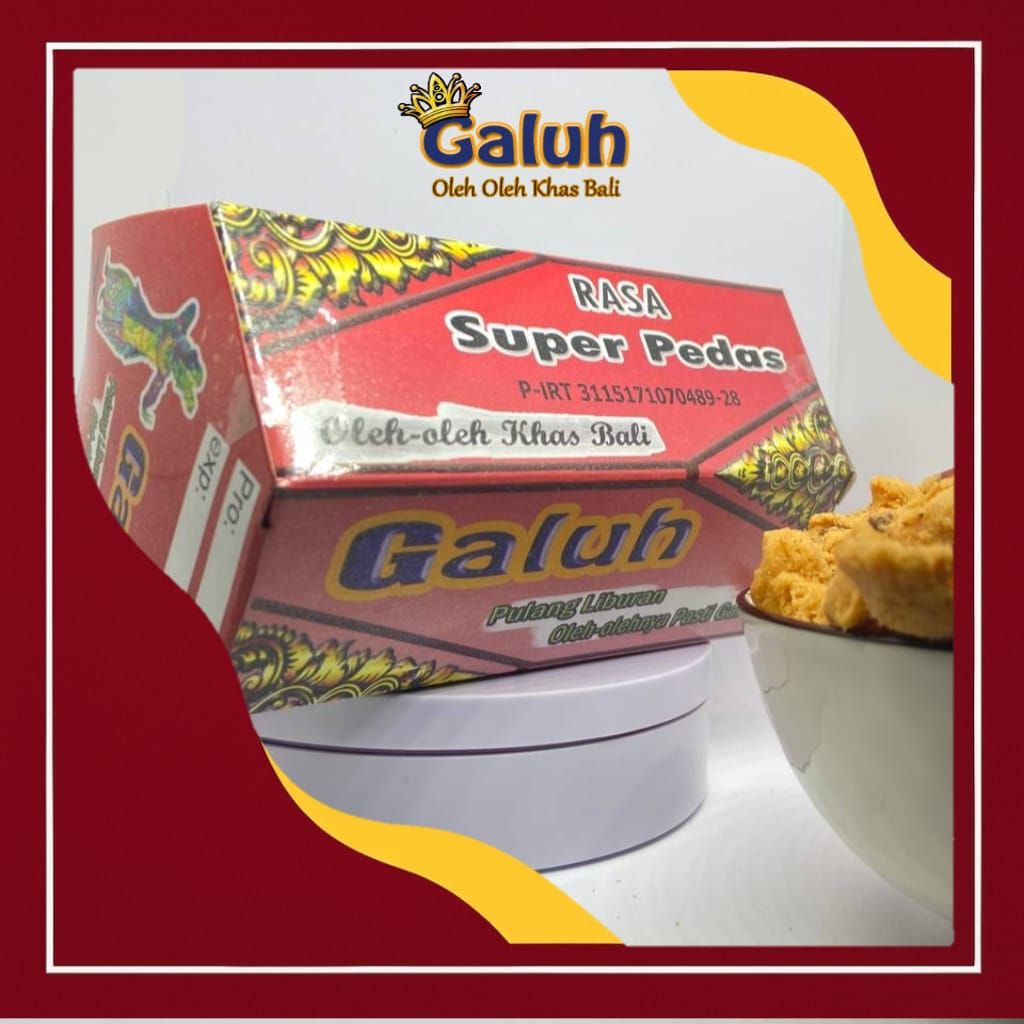 

Kacang Disco Galuh Box 200g – Oleh Oleh Khas Bali, Rasa Super Pedas, Camilan Murah Renyah Halal
