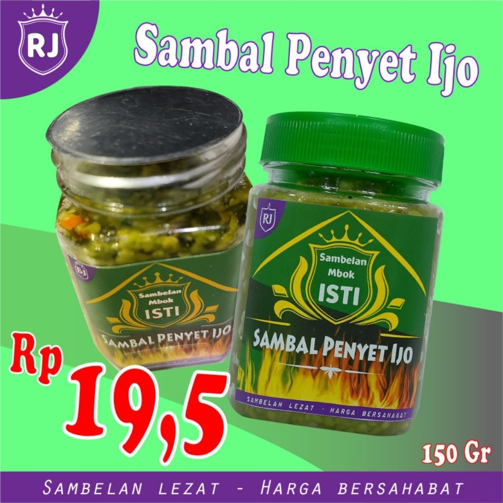 

Sambal Penyet Ijo | Mbok ISTI