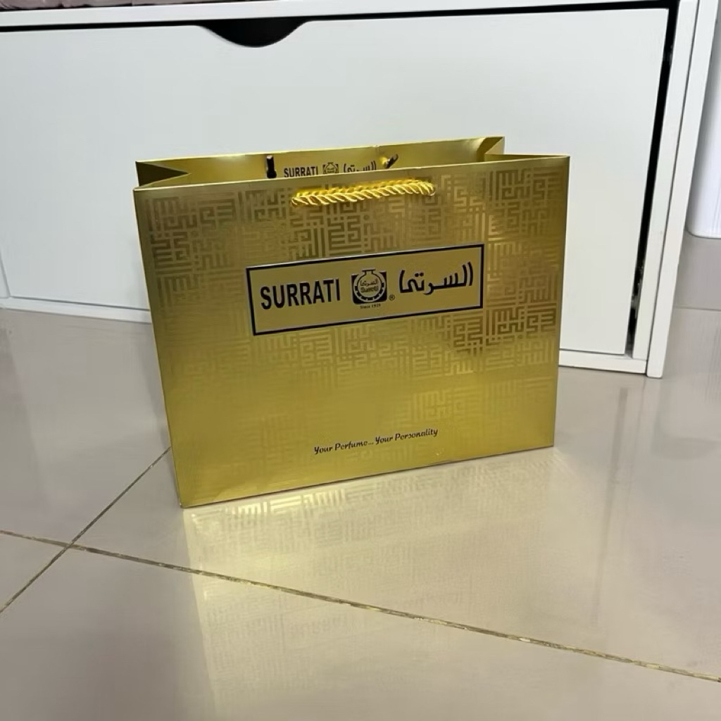 

Surrati Perfume Parfum Paper Bag / Paperbag / Tas Kertas / Kantong Belanja