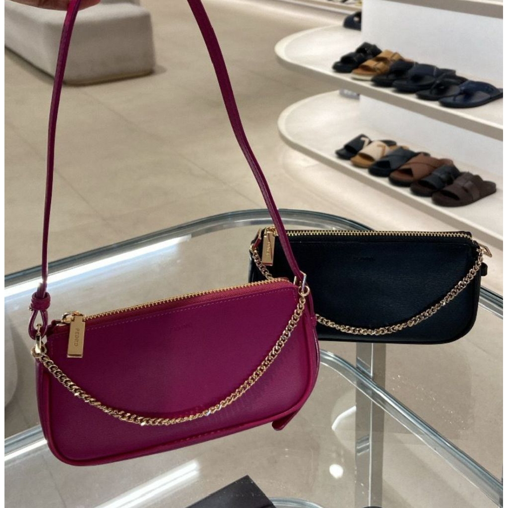 500012 Dompet Pouch Leather Shoulder bag Wanita PEDRO 100% Original