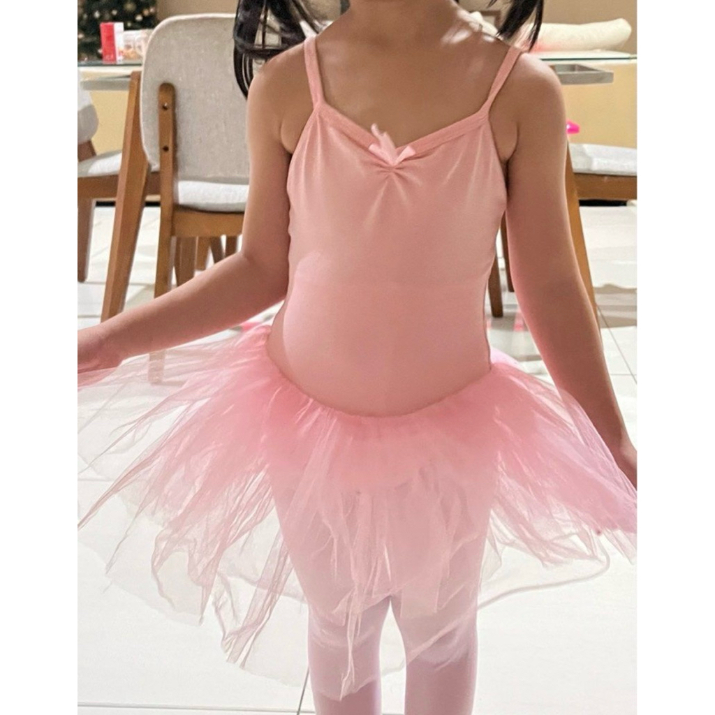 Baju Ballet Anak ukuran S Baju Balet 3-4 Tahun Preloved