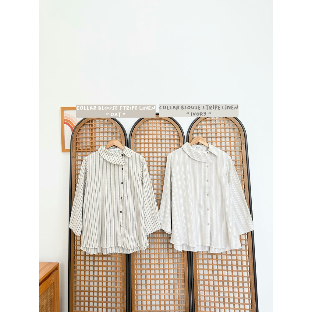 LOCANA LABEL / COLLAR BLOUSE ORIGINAL LOCANA LABEL