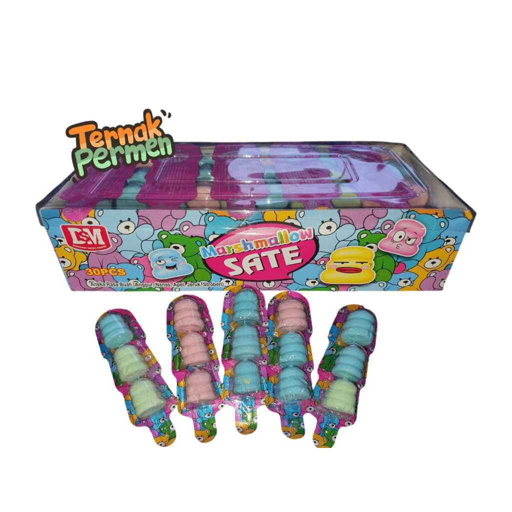 

Marsmallow Sate isi 30 pcs
