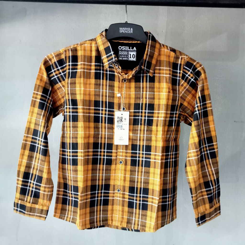 Osella Kids Kemeja Lengan Panjang Anak Laki - Laki (KAL)