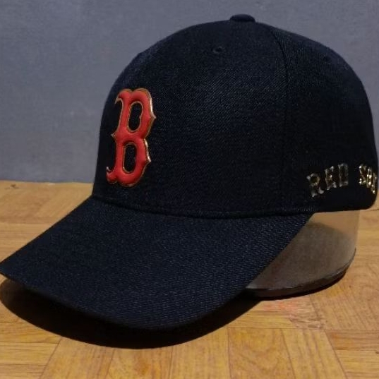Topi MLB Boston Redsox Setelan Second Original Baseball Logo B