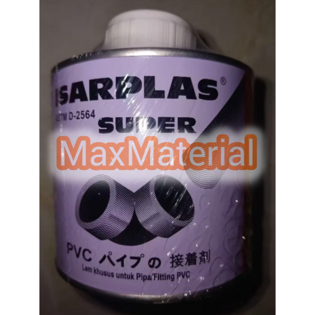 Lem pipa PVC / lem paralon / isarplas kaleng