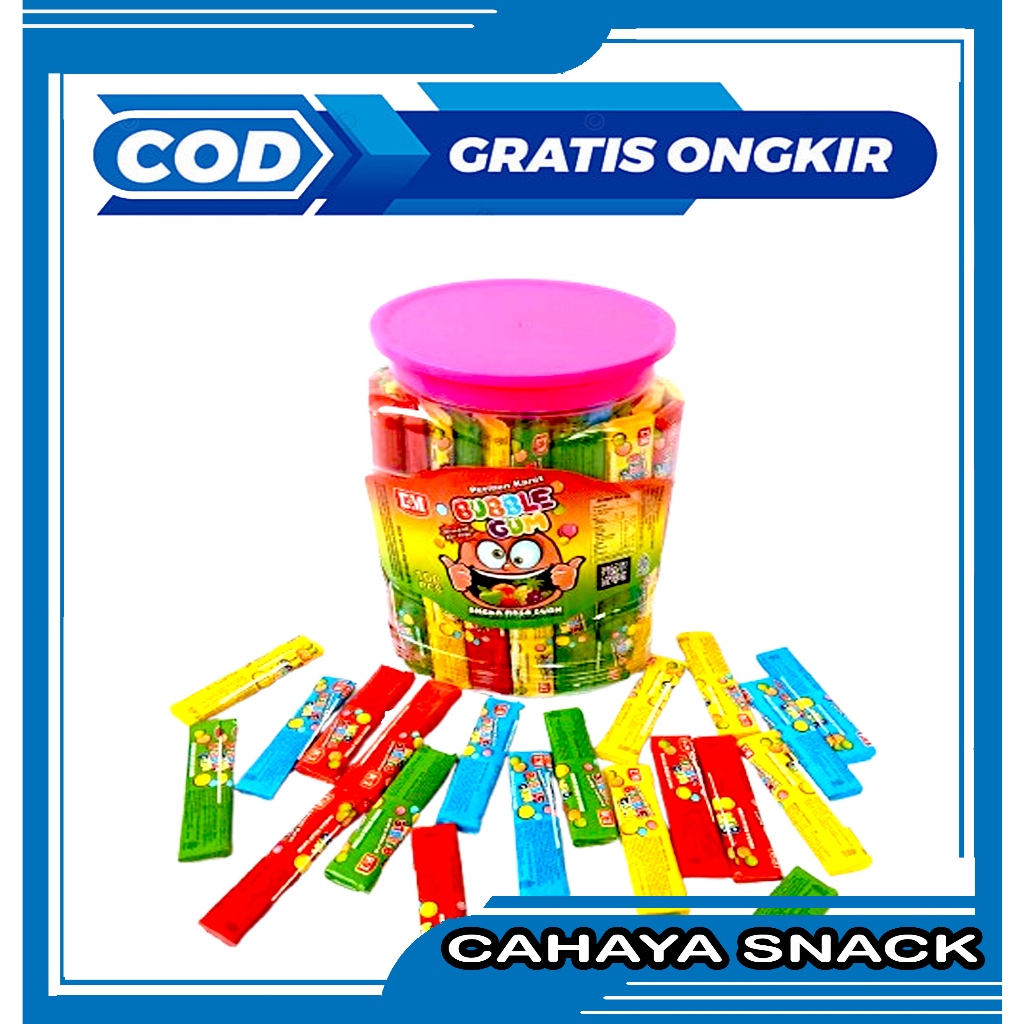 

Permen Karet Tato bubble Gum Dsm Isi 100 Pcs