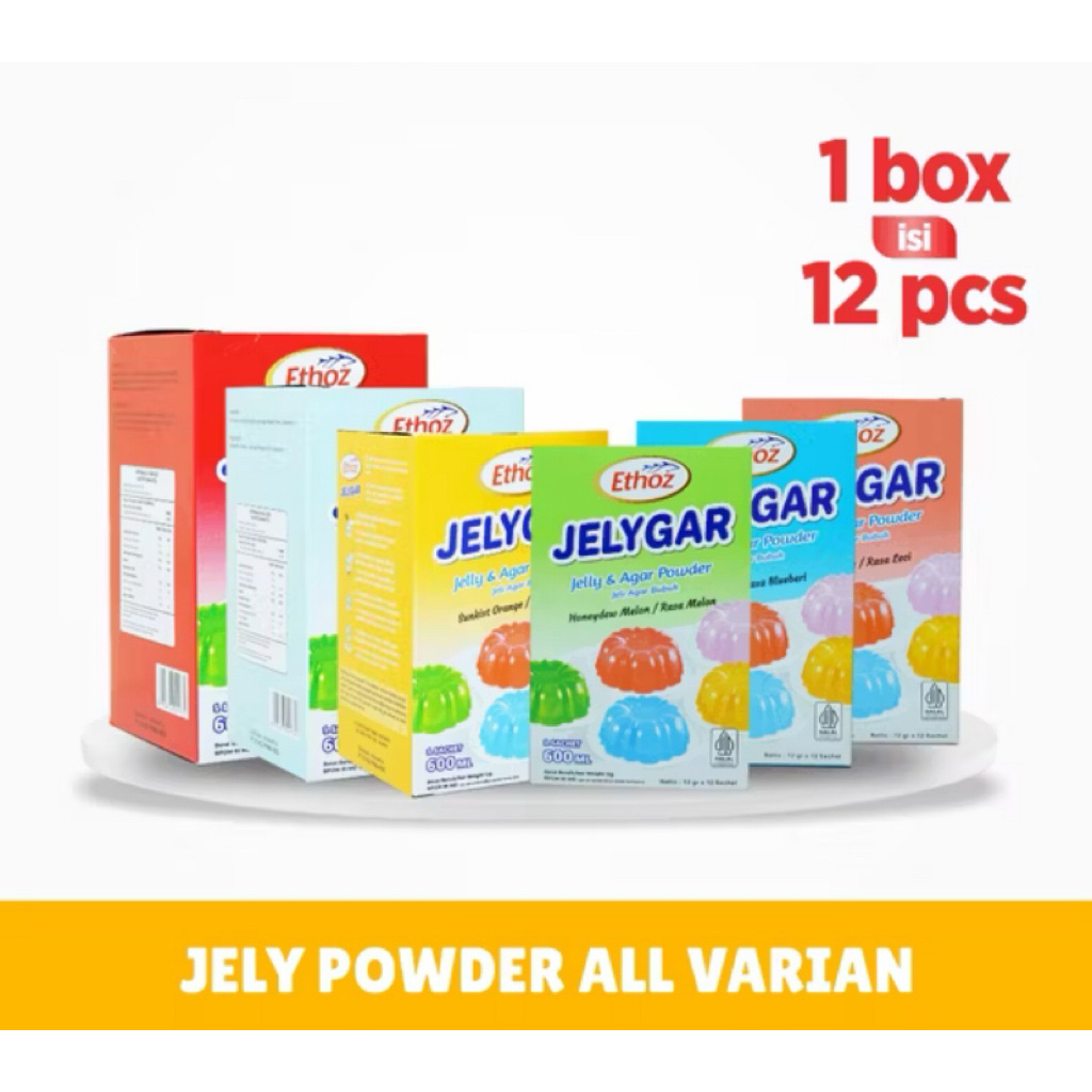 

Ethoz Jelygar 600ml 1 box 12pcs