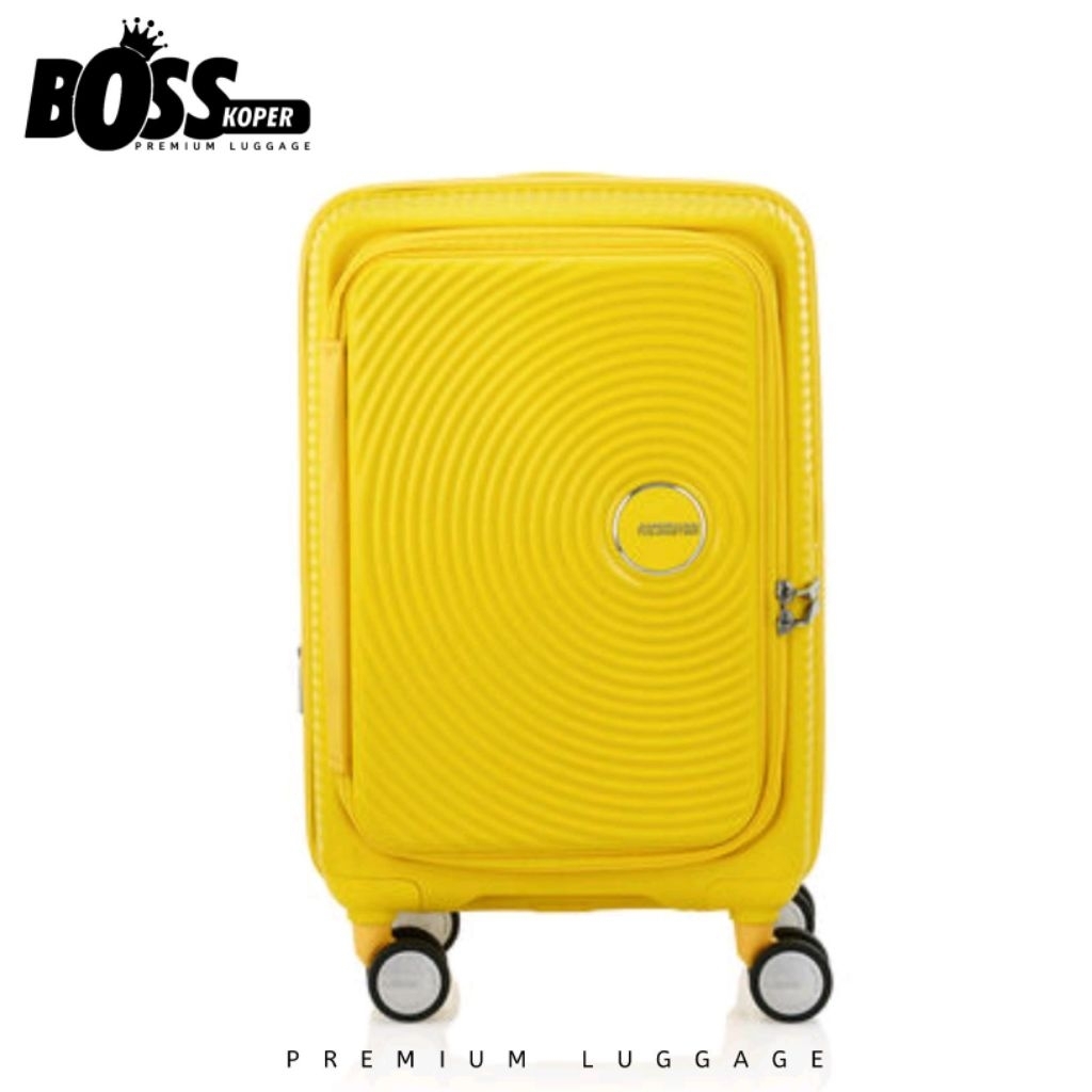 Koper 20 Inch Cabin/Kabin AMERICAN TOURISTER Hardcase Kuat Expand + TSA By Samsonite Original