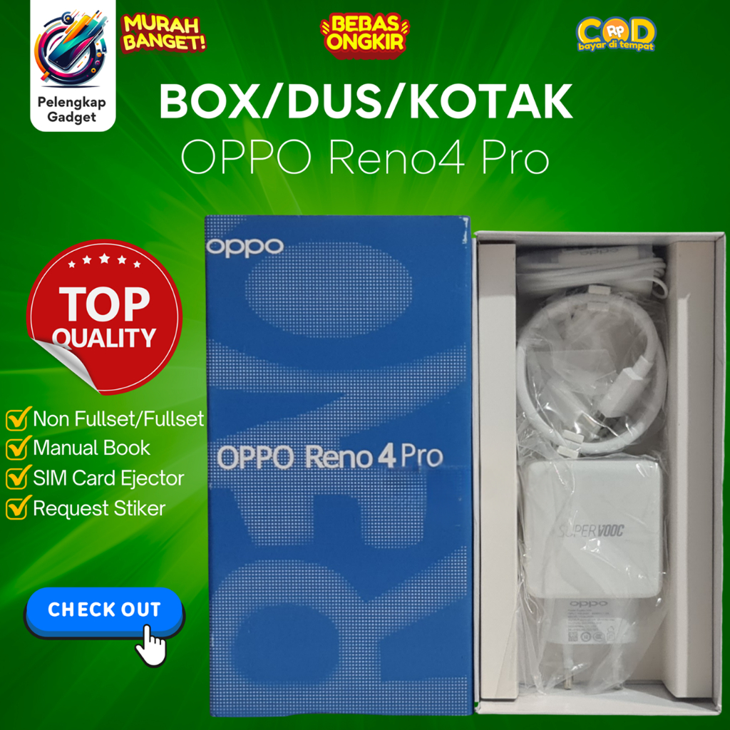 

BOX/DUS/KOTAK OPPO Reno4 Pro (CHARGER SUPER VOOC 65w ORIGINAL)