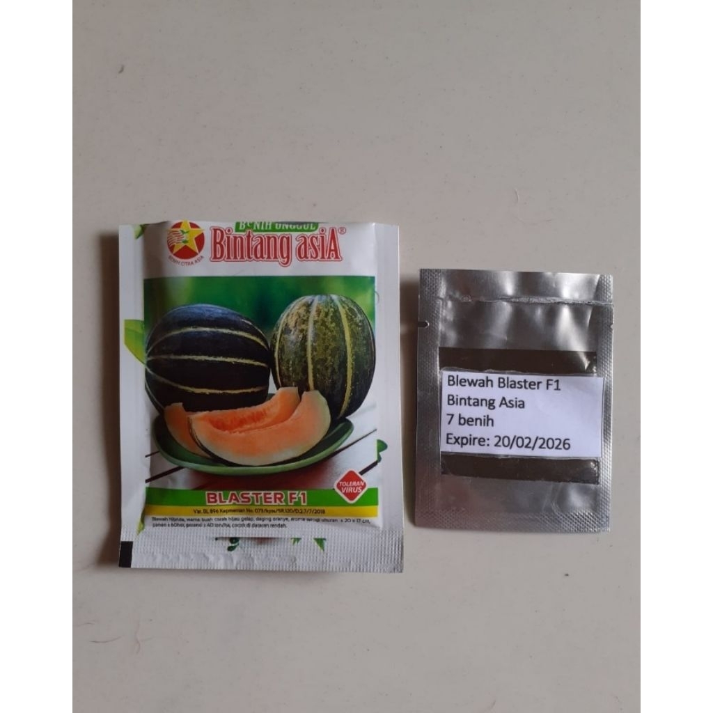 Biji Benih Buah Blewah Blaster F1 Bintang Asia