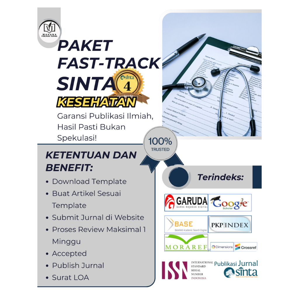 Publikasi Jurnal Sinta 4 Fast-track Scope Kesehatan