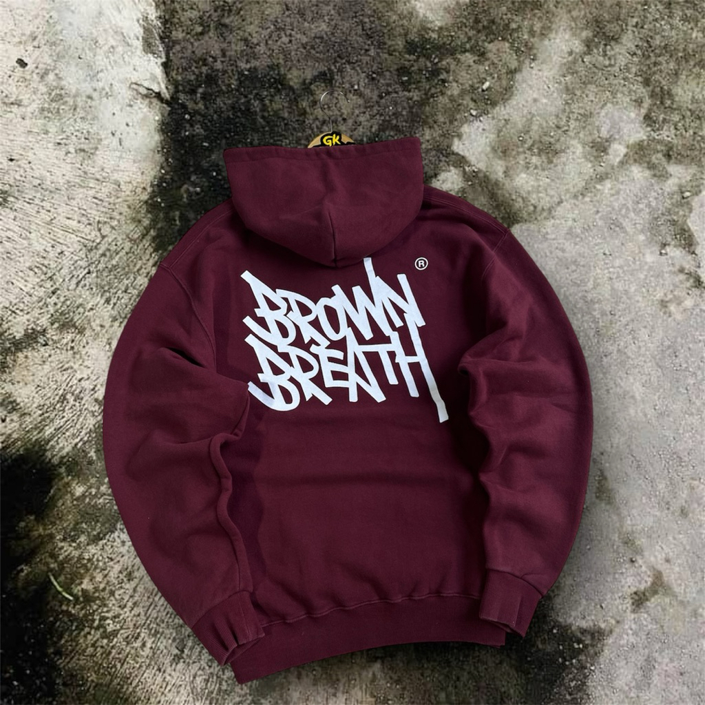 hoodie brown breath second