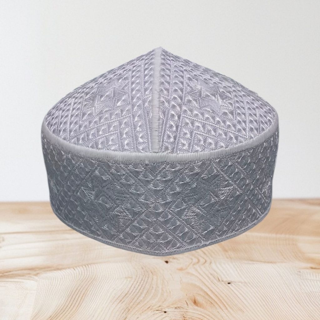 Peci Pakistan Pria Kopiah Songkok Sultan Bordir Rajut Premium Motif Polos Termurah