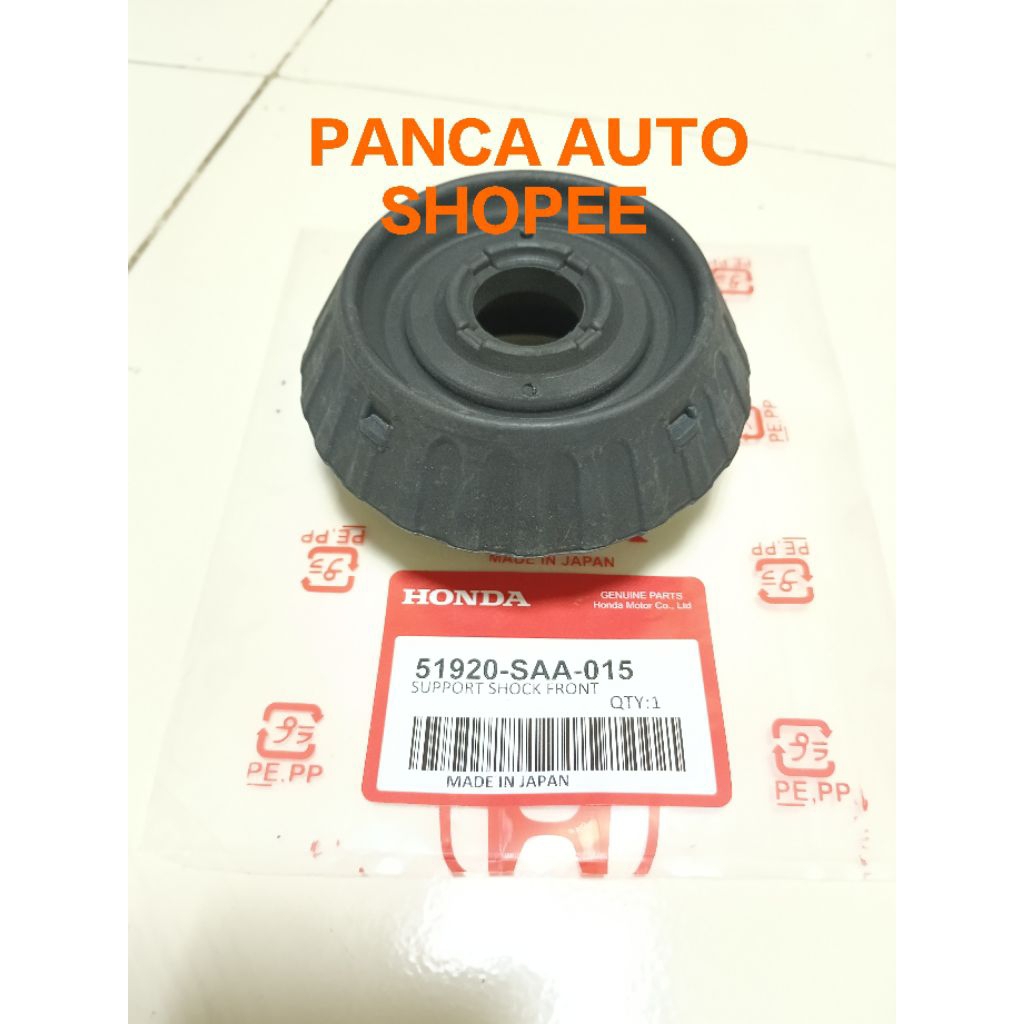 Support bantalan shock breaker depan honda Mobilio ori