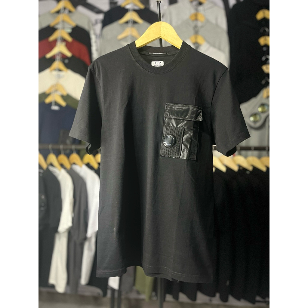 T-Shirt Built Up Pocket With Nylon C.P. Company