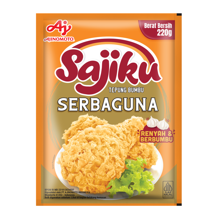 

Sajiku Tepung Bumbu Serbaguna 220gram