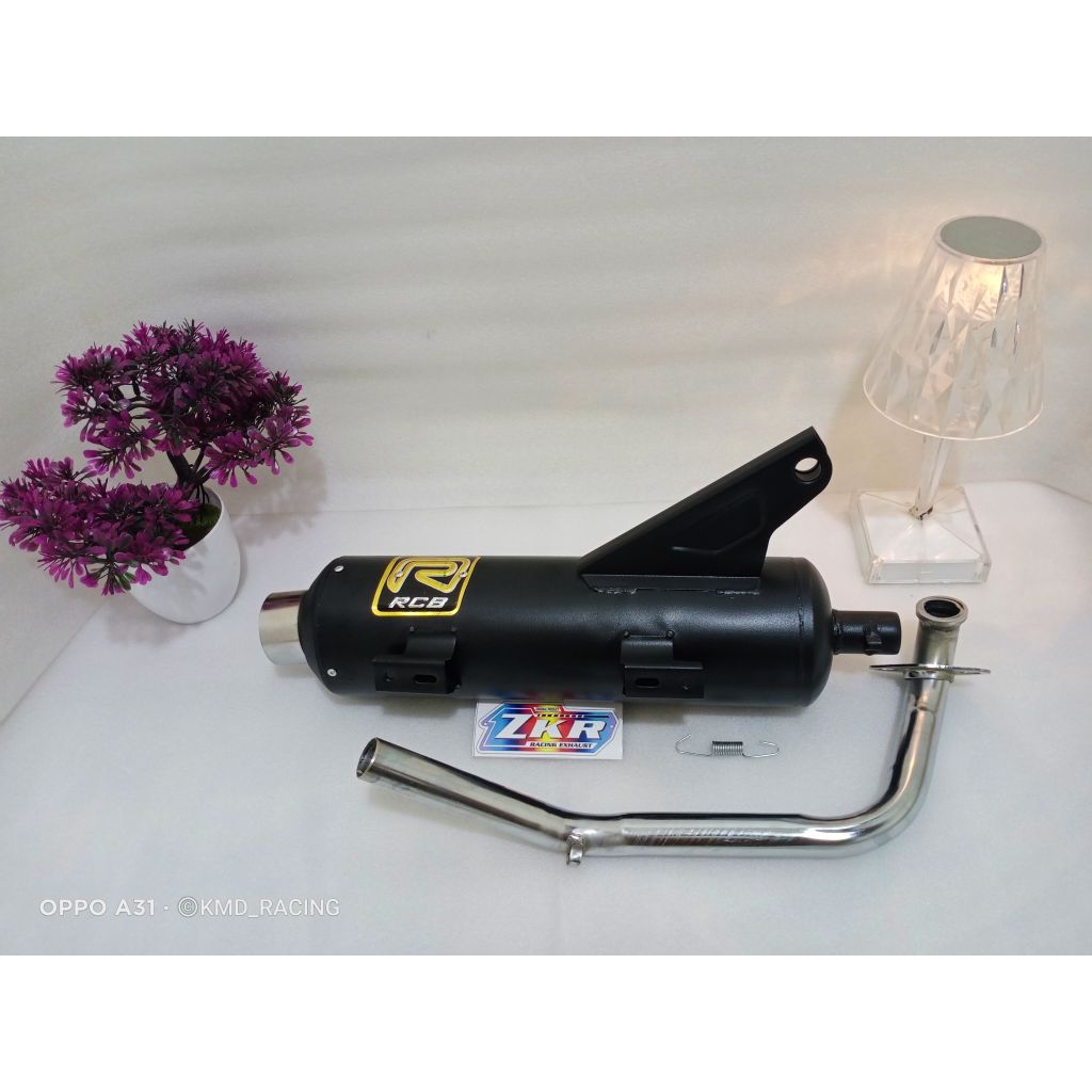 KNALPOT RCB BEAT FI BEAT OLD BEAT DULUXE SUARA NGEBAS ADEM RAMAH LINGKUNGAN