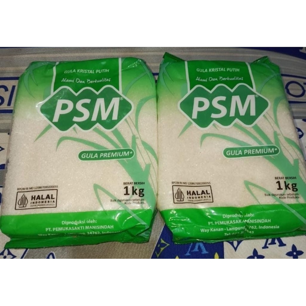 

gula premium kemasan 1kg PSM