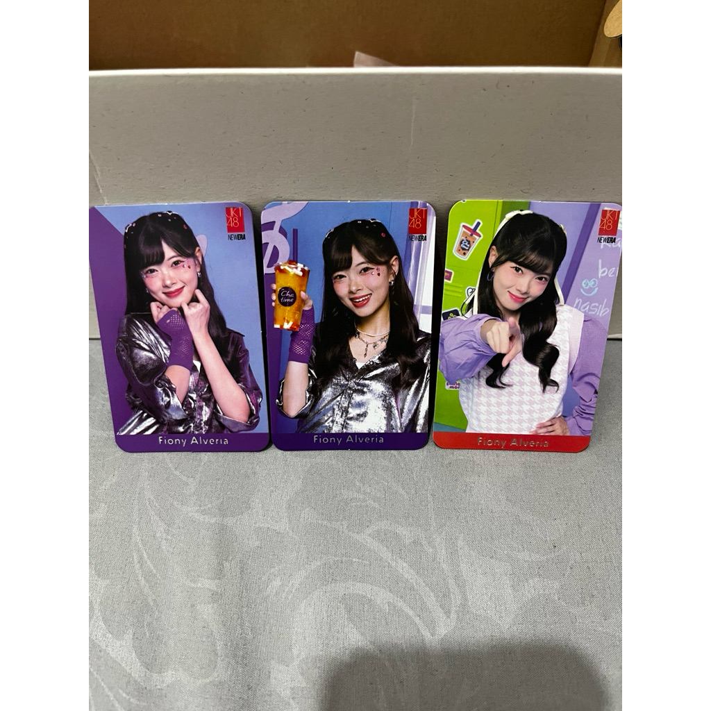 PHOTOCARD FIONY JKT48 CHATIME