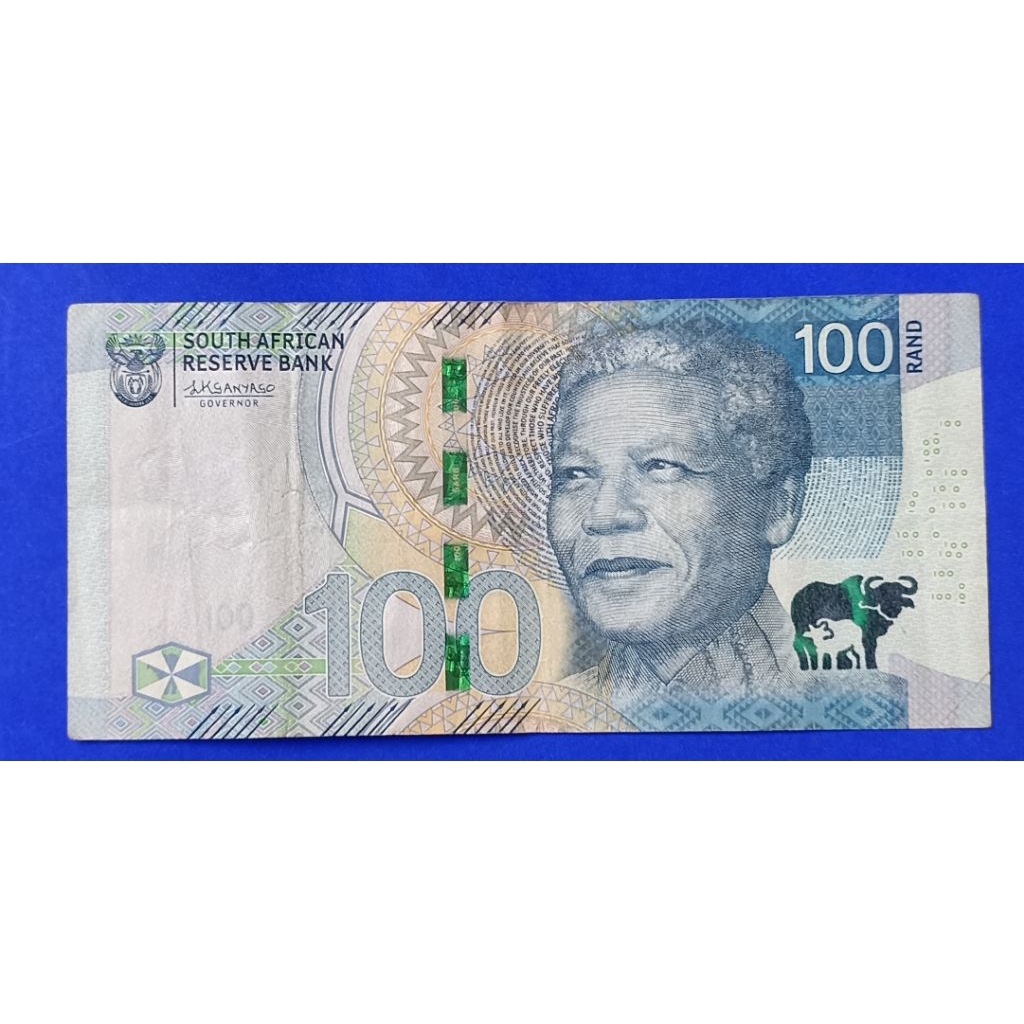 UANG AFRIKA SELATAN 100 RAND