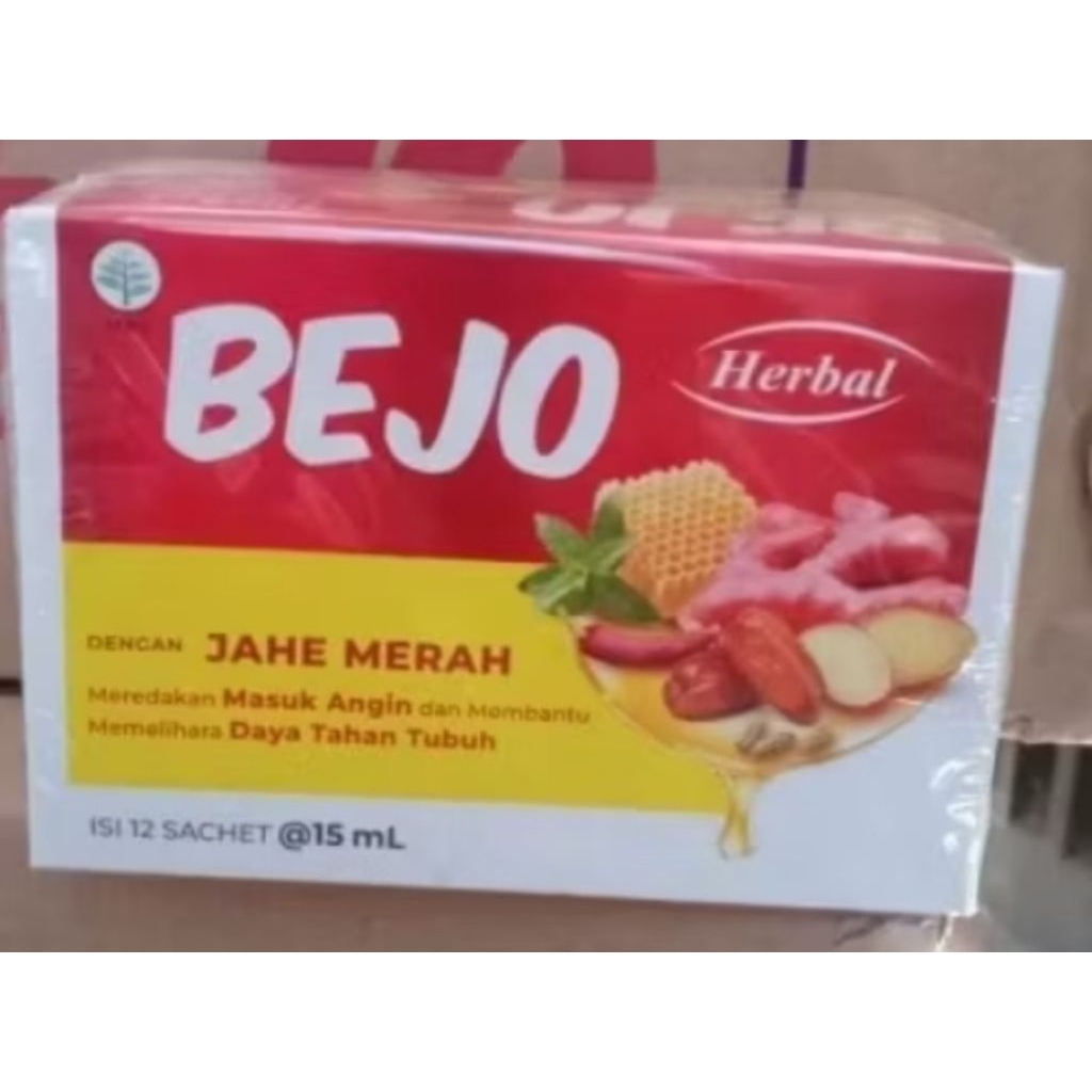 

Bejo Jahe Merah 12Sachet 15ml