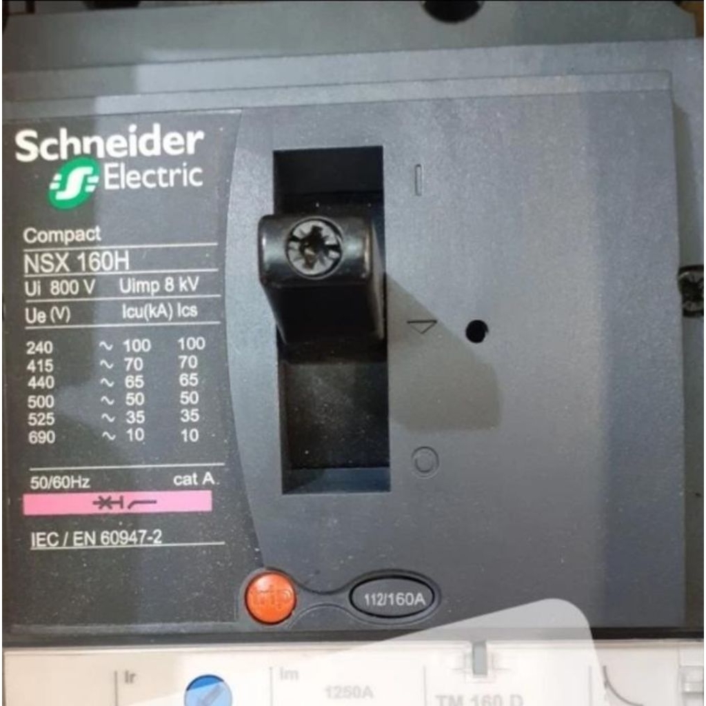 MCCB SCHNEIDER NSX160H 3P 160A 70KA ORIGINAL