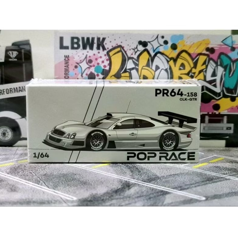 Pop Race Mercedes CLK GTR