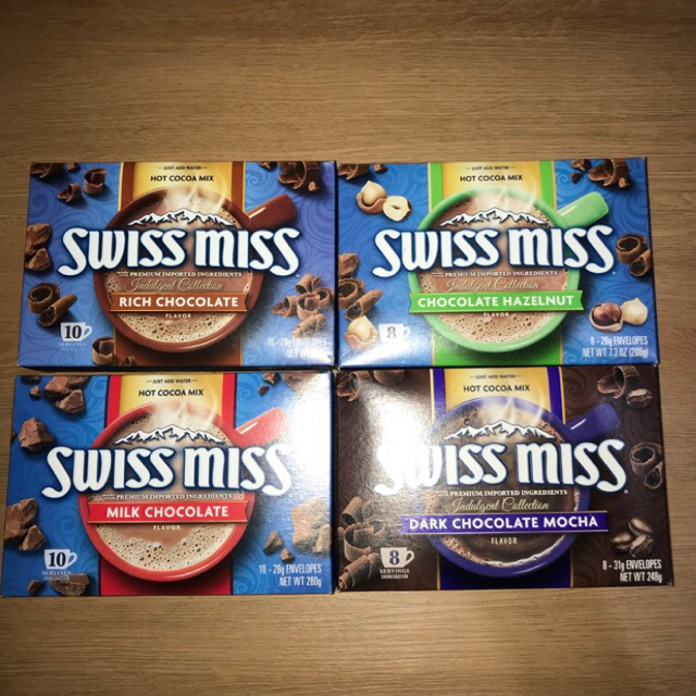 

[ 1 SACHET ] SWISS MISS ECER MINUMAN MILK COKLAT HAZELNUT IMPORT