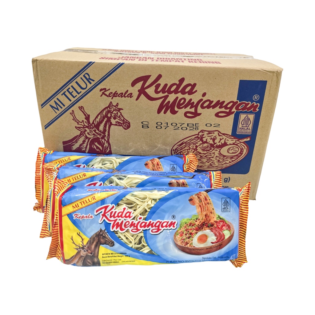 

MIE TELOR KUDA MENJANGAN - 200 GRAM