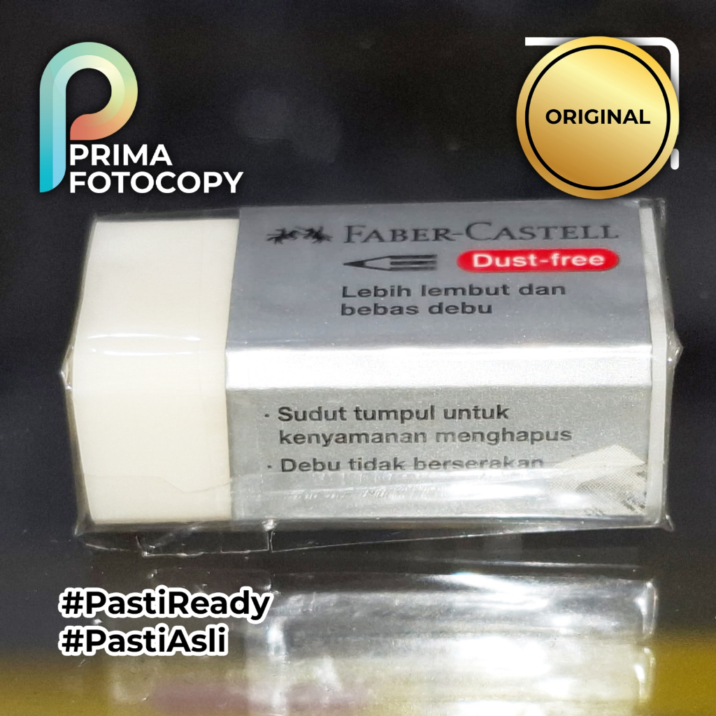 

Penghapus Putih Faber Castell | Penghapus Kecil SD SMP SMA Ujian Sekolah Semester