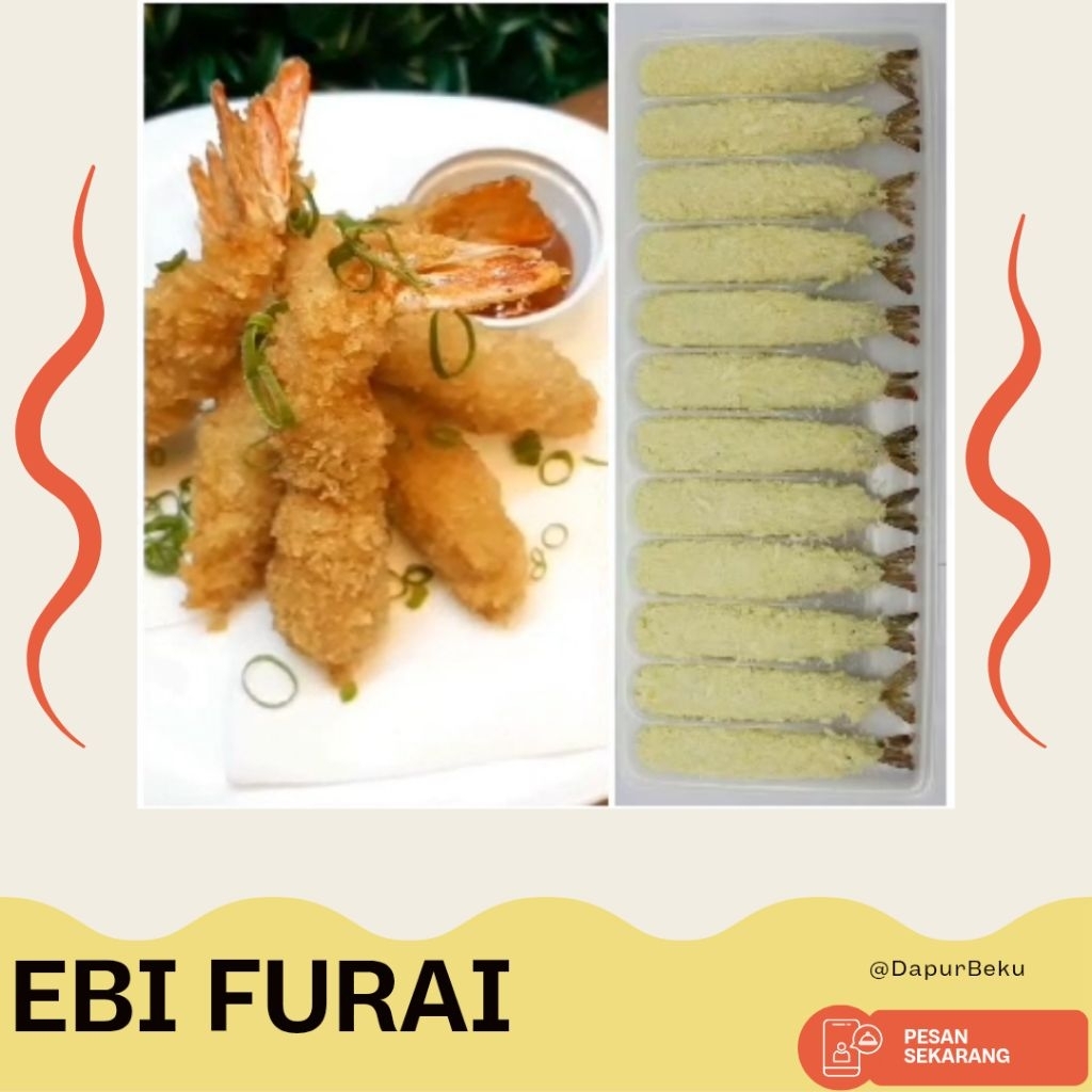 

Ebi Furai Murah/ Udang Tempura isi 12 pcs