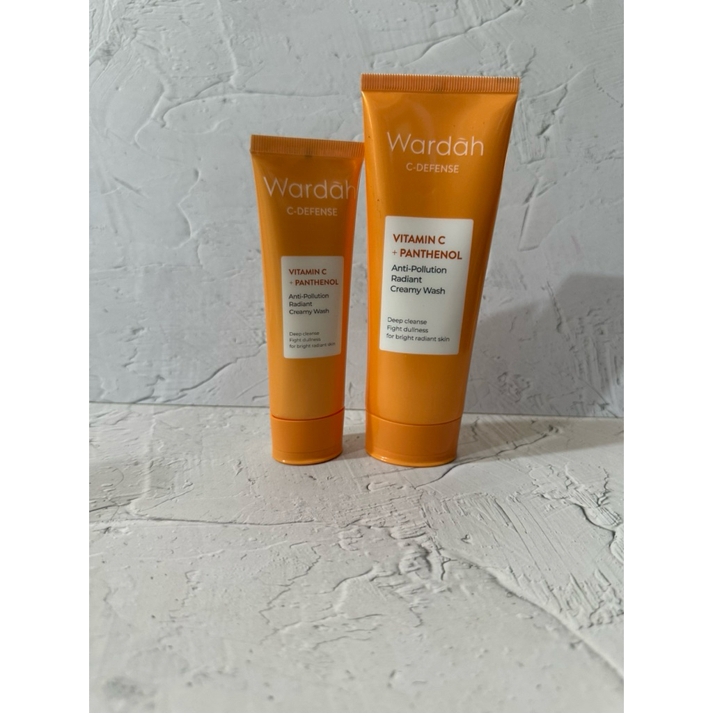 Wardah C-Defense Series | Sabun cuci muka | DD Cream