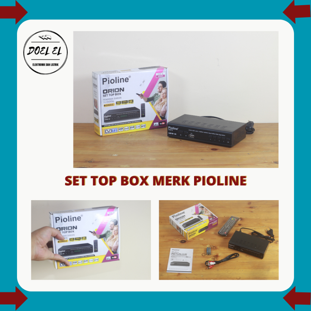 SET TOP BOX PIOLINE | STB PIOLINE UNTUK TV ANALOG