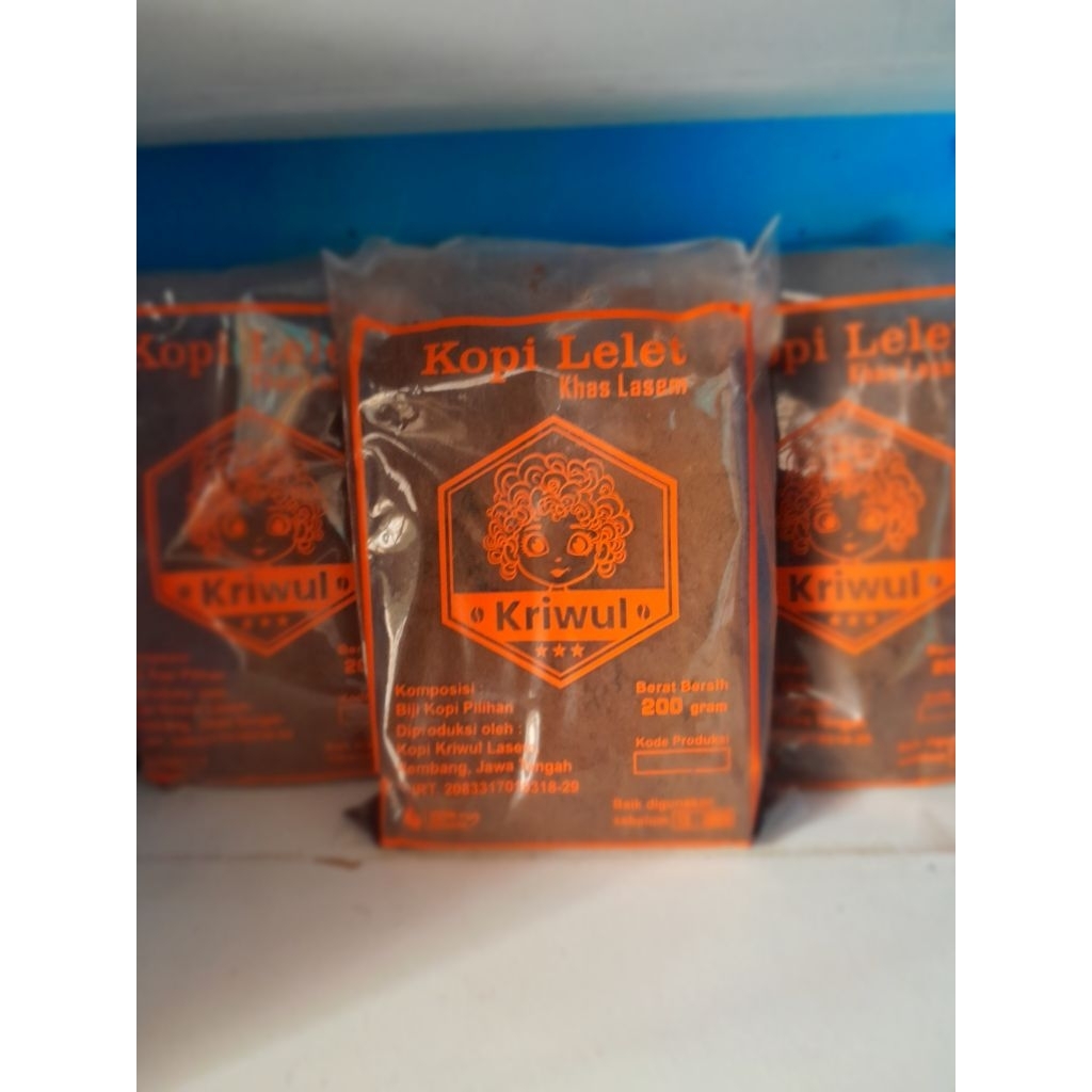 

KOPI HITAM KRIWUL LELET LASEM LEMBUT HALUS ROBUSTA JOHN REGO BREWOK MLAYANG RAJA MADURA