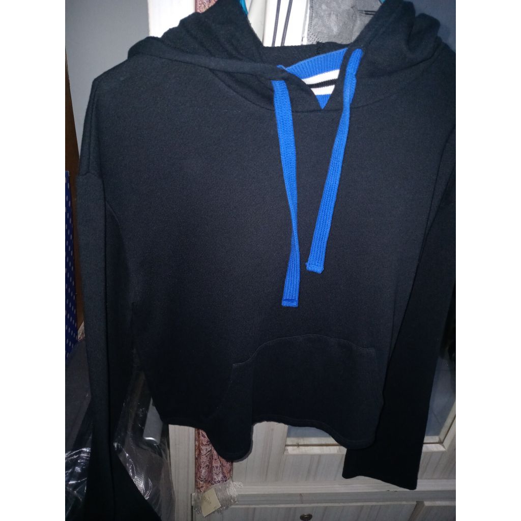 hoodie crop brand zara