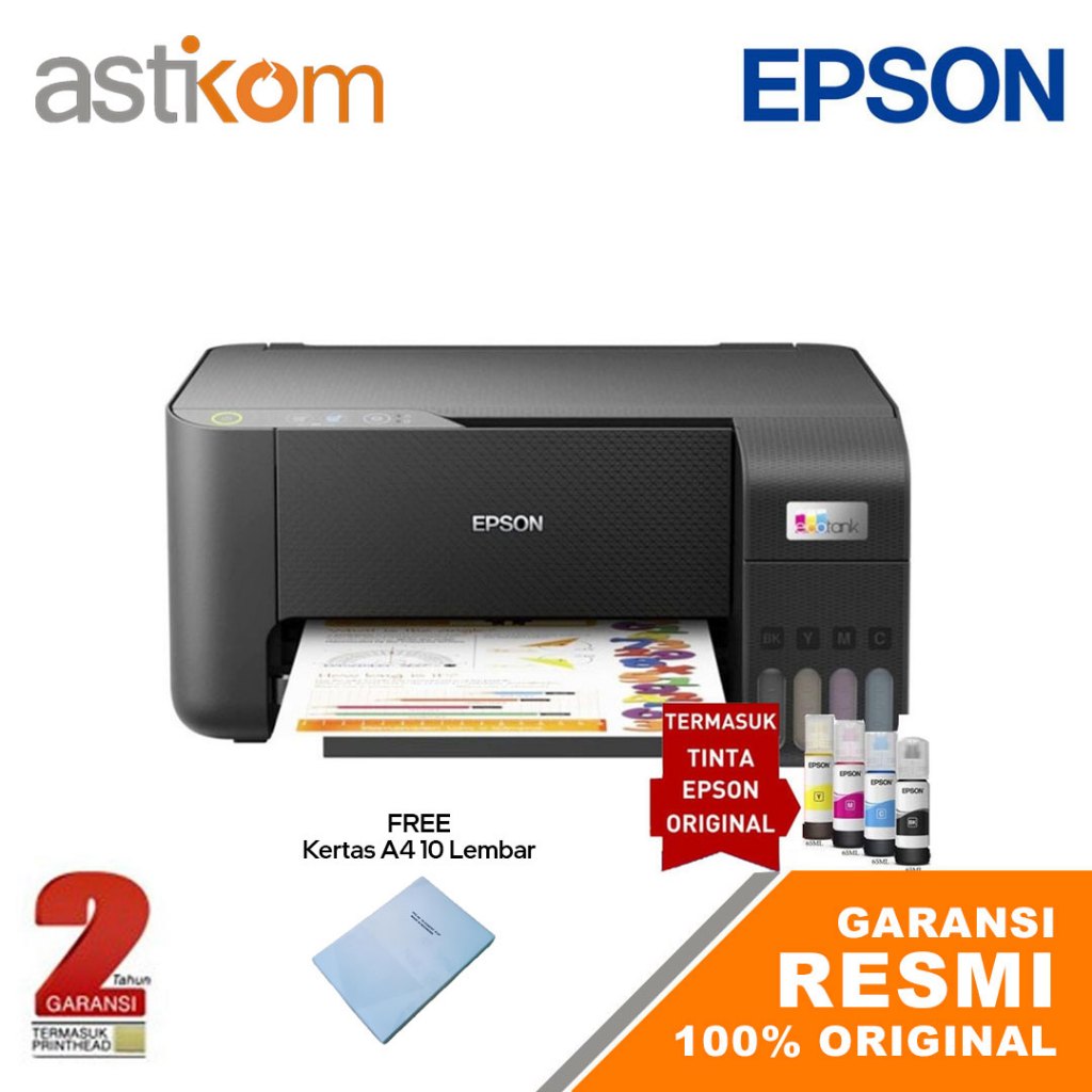 Printer Epson Eco Tank L3210 Print Scan Copy Pengganti  Printer Epson L3110