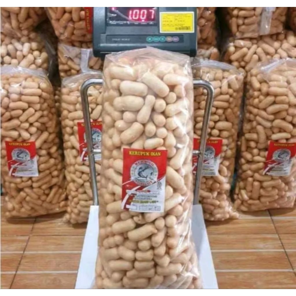 

Kerupuk kakap premium 1 kg / kerupuk ndaru kakap 1 kg