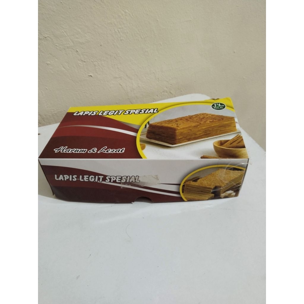 

Box/dus kue lapis legit mini uk 18x9x5 isi 50pcs
