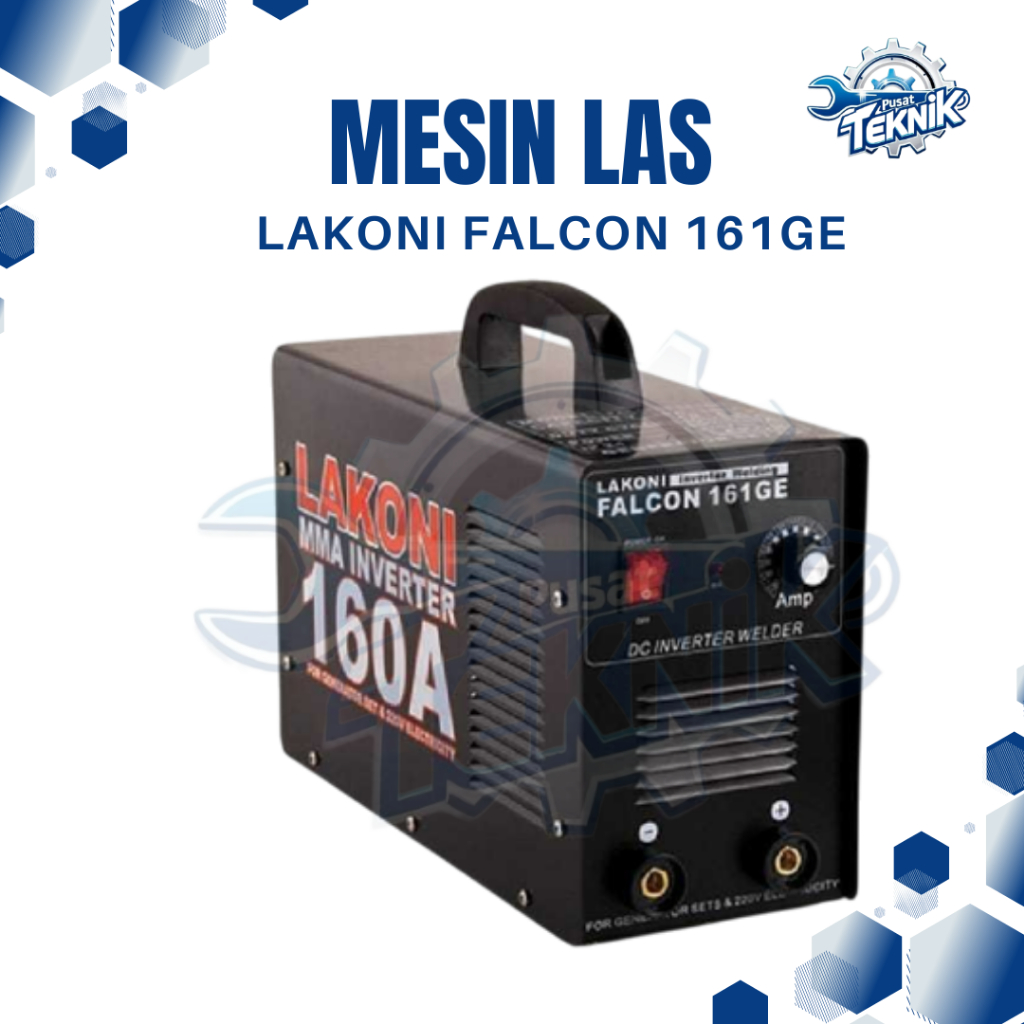 Lakoni Falcon 161GE / 161 GE Mesin Las listrik Inverter