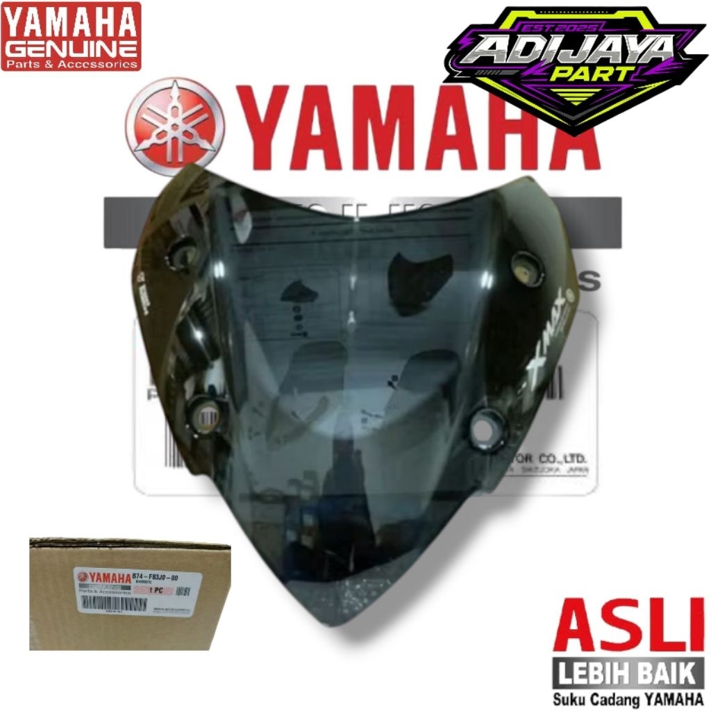 Visor winshield yamaha xmax asli aksesoris yamaha