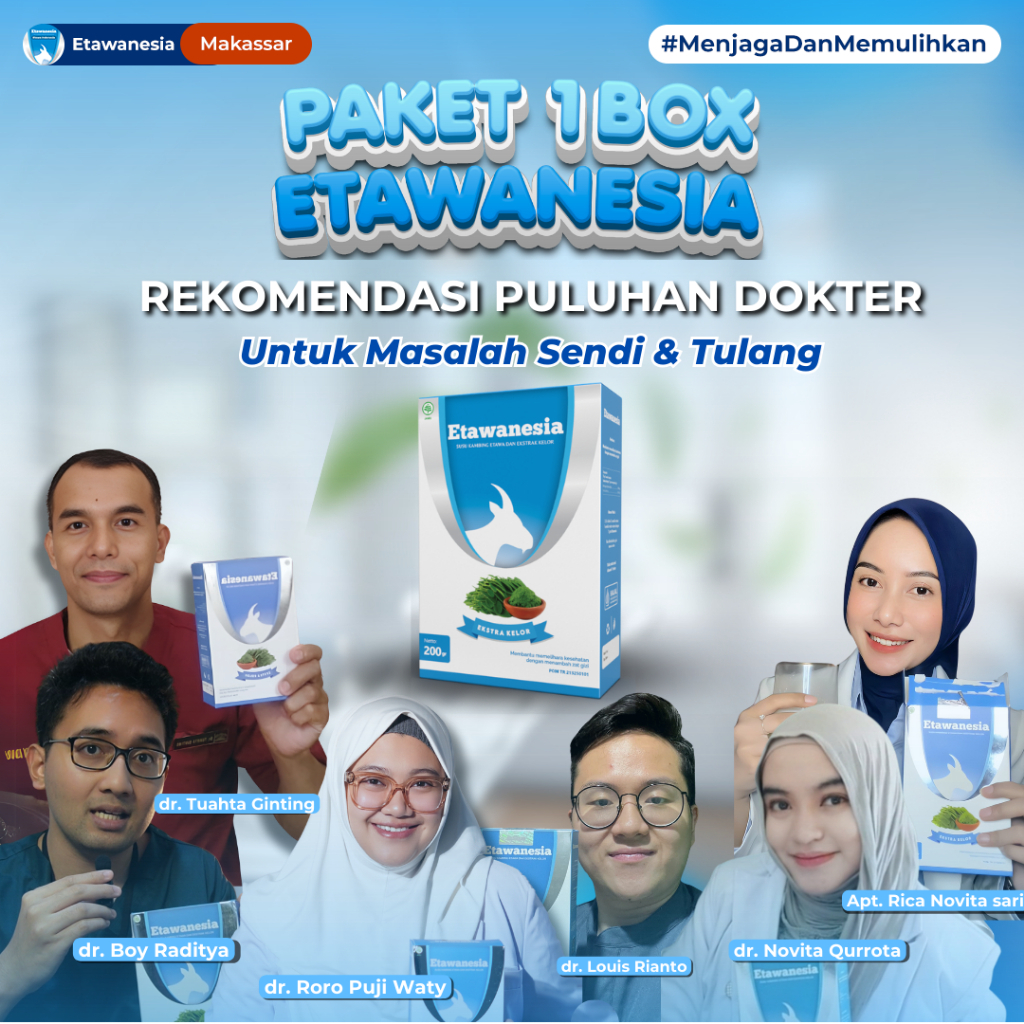 

Susu Etawanesia Etawa Biru Platinum Ektrak Moringa Atasi Sesak Nafas Nyeri Sendi Asam Urat Pegel Linu NUTRISI SURPLUS KALORI Bpom Original