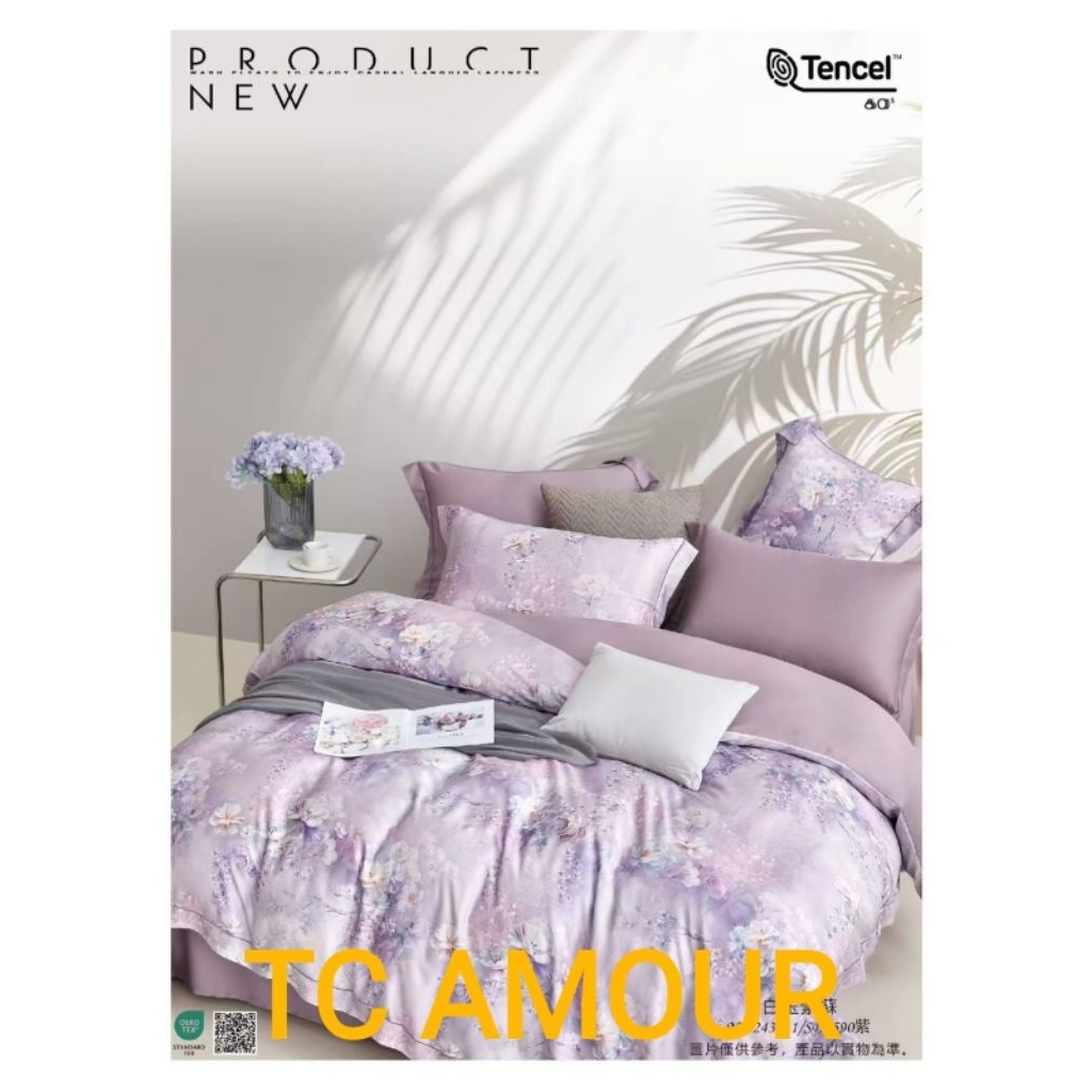 Kain Sprei Tencel 60s Motif TC Amour