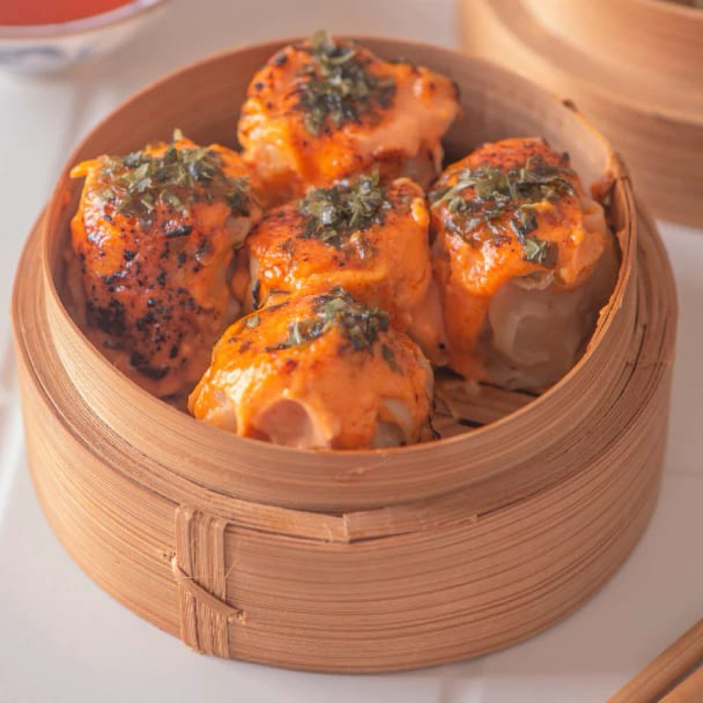 

DIMSUM MENTAI NO TOBIKO + CHILI OIL