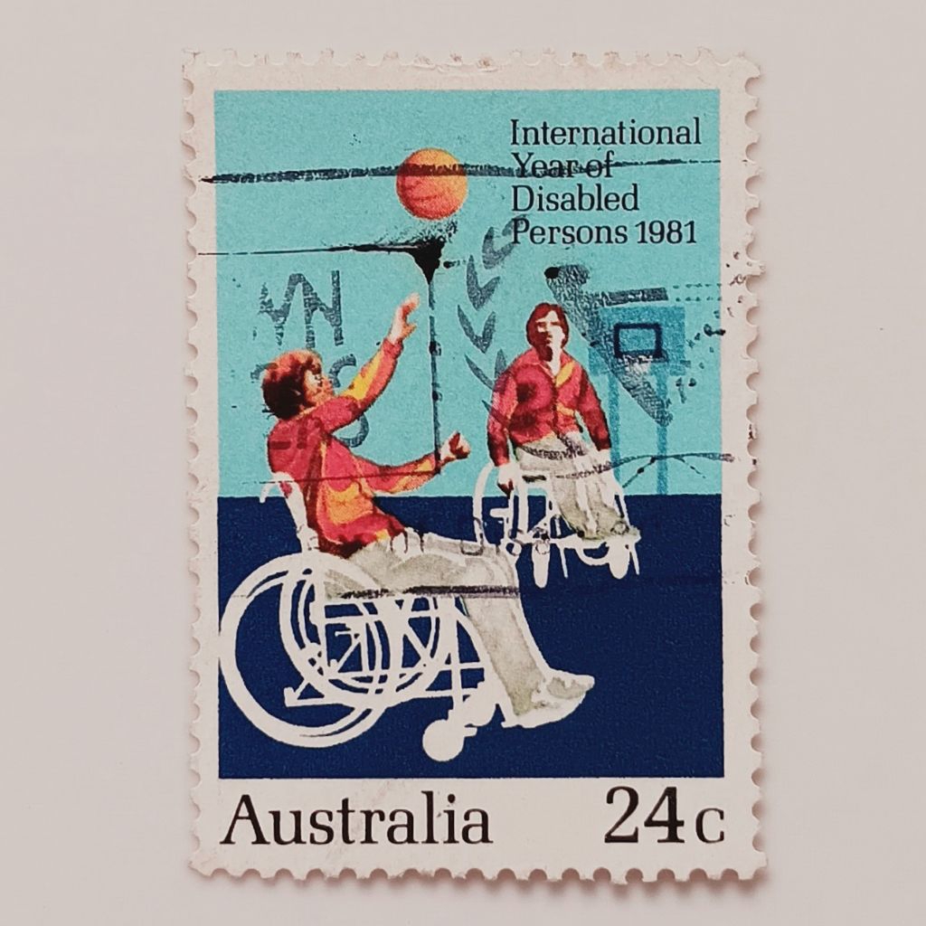 

(AA) Perangko Australia 1981 International Year of Disabled Persons 23 cent Used