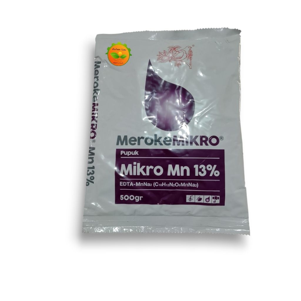 pupuk meroke mikro Mn 10% EDTA 500 gr